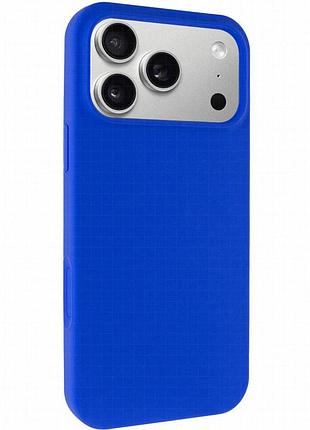 Чехол silk full protective (aa) no logo для apple iphone 17 pro max / 18 pro max (6.9") синий / capri blue