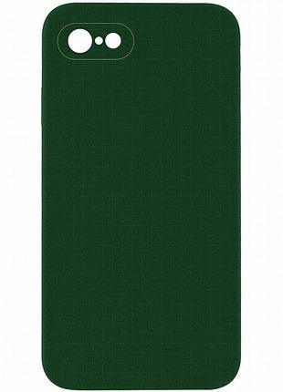 Чехол silk square full camera protective (aa) no logo для apple iphone 6/6s (4.7") зеленый / army green