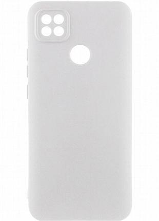 Чехол tpu getman liquid silk full camera для xiaomi redmi 9c белый / white