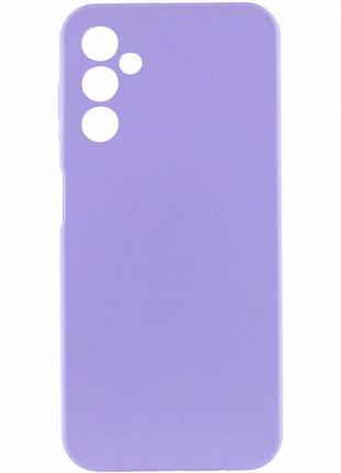Чехол silicone cover lakshmi full camera (aaa) для samsung galaxy a24 4g сиреневый / dasheen