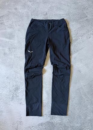 Спортивні штани жіночі salewa durastretch сині xs