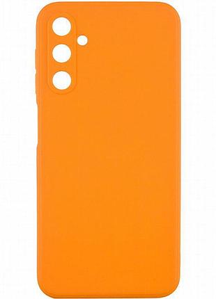 Силиконовый чехол candy full camera для samsung galaxy a25 5g оранжевый / orange