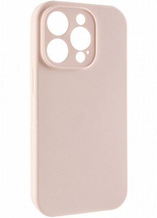 Чехол silk full camera protective (aa) no logo для apple iphone 13 pro max (6.7") розовый / chalk pink