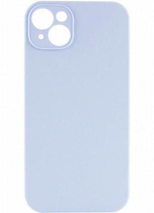 Чехол silk full camera protective (aa) no logo для apple iphone 14 (6.1") голубой / sweet blue