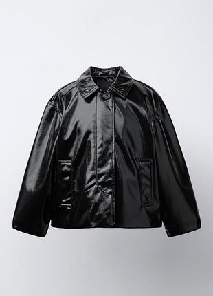 Куртка для дівчинки zara чорна