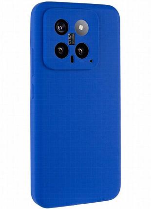 Чехол silicone cover ummi lakshmi full camera (aa) для xiaomi 14 синий / navy blue