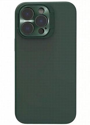 Чехол silicone nillkin lenswing magnetic для apple iphone 14 pro (6.1") зеленый / green