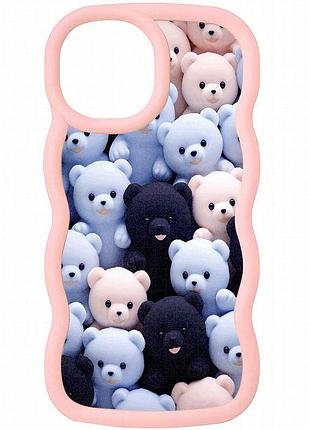 Чехол tpu cloudy pictures для apple iphone 11 pro max (6.5") bears