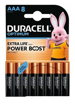 Батарейка duracell optimum (8шт) ( )