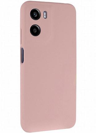 Чехол silicone cover lakshmi full camera (aaa) для motorola moto g05 / e15 4g розовый / pink sand