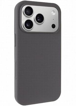 Чехол silk full protective (aa) no logo для apple iphone 17 pro max / 18 pro max (6.9") серый / dark gray