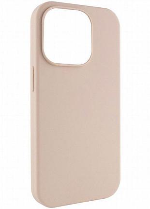 Чехол silk (aa) no logo with magnetic fit для apple iphone 16 pro max (6.9") розовый / pink sand