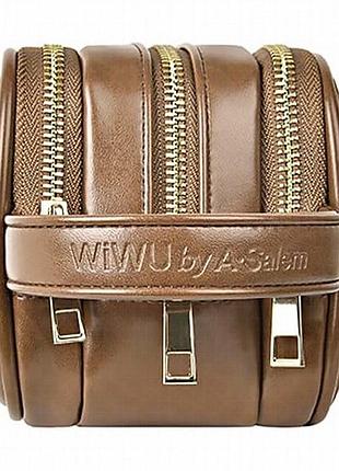Сумка wiwu salem pouch lux brown 3