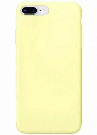 Чехол silk full protective (aa) no logo для apple iphone 7 plus / 8 plus (5.5") желтый / mellow yellow