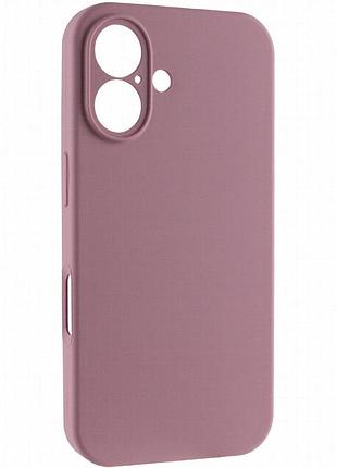 Чехол silk full camera protective (aa) no logo для apple iphone 16 plus (6.7") лиловый / lilac pride