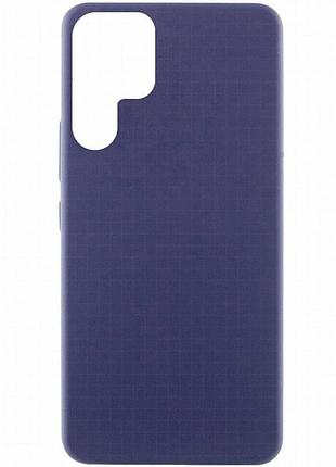 Чехол silicone cover lakshmi (aaa) для samsung galaxy s22 ultra темно-синий / midnight blue