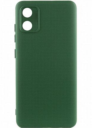 Чехол silicone cover ummi lakshmi full camera (aa) для motorola moto e13 зеленый / dark green