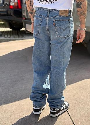 Джинси levis orange tab 626, сині, розмір 33/36