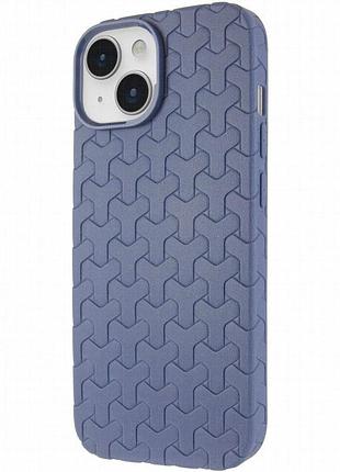 Чехол tpu weaving для apple iphone 12 pro max (6.7") blue