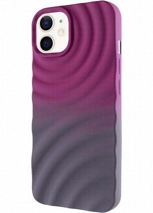 Чехол tpu colorwave для apple iphone 11 (6.1") purple / gray