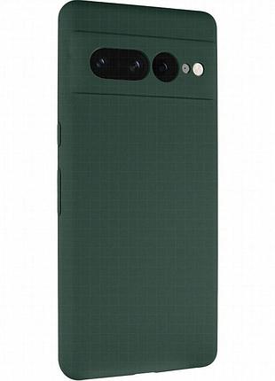 Чехол silicone cover lakshmi full camera (aaa) для google pixel 7 pro зеленый / cyprus green