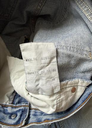 Джинси levis orange tab 626, сині, розмір 33/36 9
