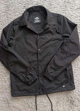 Нейлоновая куртка dickies, size m, состояние отличное, плечи 47 подмышки 57 рукав 70 длина 74