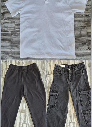 Поло чоловіче zara біле 5