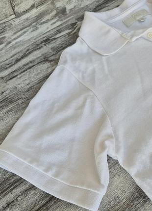 Поло чоловіче zara біле 4
