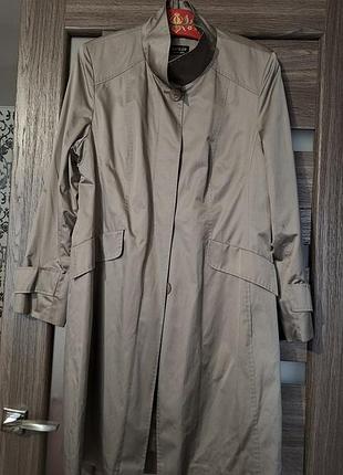 Женский демисезонный плащ, тренчкот от  basler, l-xl.