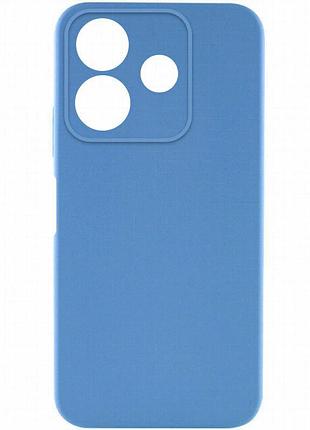 Чехол tpu getman liquid silk full camera для zte nubia v60 голубой / blue