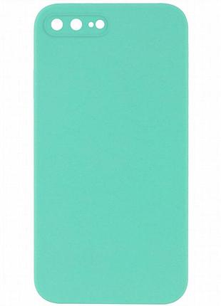 Чехол silk square full camera protective (aa) no logo для apple iphone 7 plus/8 plus (5.5") зеленый / spearmint