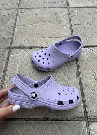 Клоги кроксы сабо аквашузы crocs j2 32-33p
