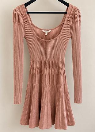 Коротка жіноча сукня guess рожева розмір s