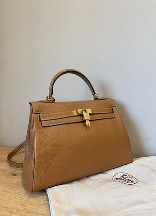 Шкіряна сумка hermes kelly