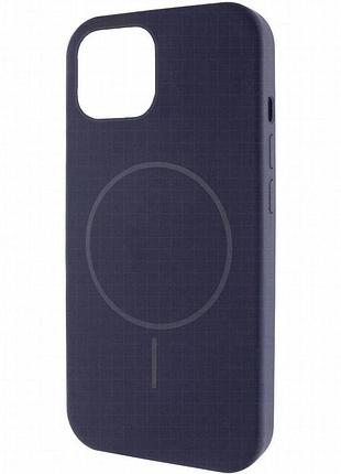 Чехол silk full protective (aa) no logo with magnetic fit для apple iphone 11 pro max (6.5") темно-синий / midnight blue