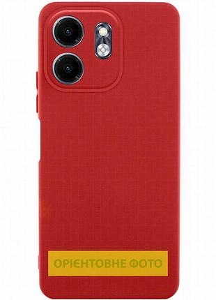 Чехол tpu getman liquid silk full camera для motorola moto g15 4g красный / dark red