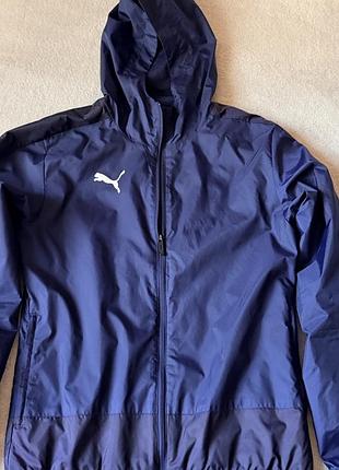 Вітровка для підлітків puma синя, розмір xs, ріст 164/170 см