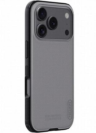 Чехол nillkin matte pro для apple iphone 17 pro / 18 pro (6.3") transparent black