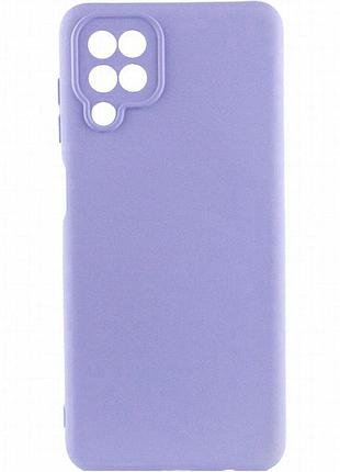 Чехол silicone cover ummi lakshmi full camera (aa) для samsung galaxy a12 сиреневый / dasheen