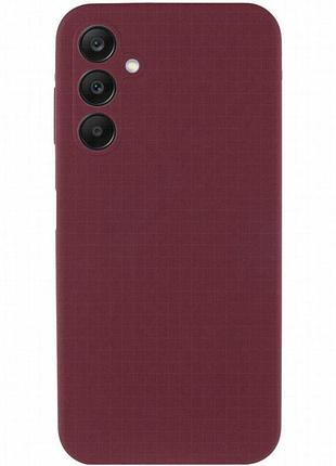 Чехол silicone cover lakshmi full camera (aaa) для samsung galaxy a26 5g бордовый / plum