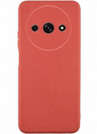 Силиконовый чехол candy full camera для xiaomi redmi a3 красный / camellia