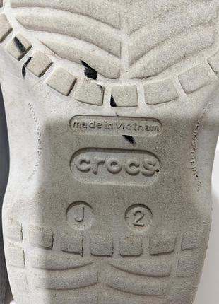 Фирменные детские кроксы crocs 6