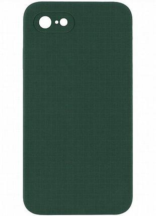 Чехол silk square full camera protective (aa) no logo для apple iphone 6/6s (4.7") зеленый / cyprus green