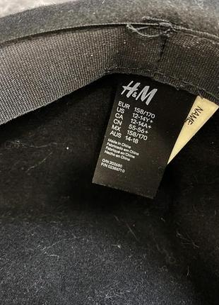 Шляпка фетровая черная h&m6 фото