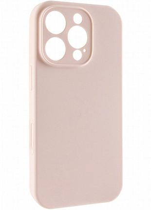 Чехол silk full camera protective (aa) no logo для apple iphone 16 pro max (6.9") розовый / chalk pink