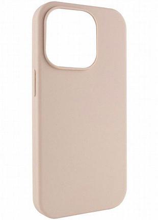 Чехол silk (aa) no logo with magnetic fit для apple iphone 15 pro (6.1") розовый / pink sand