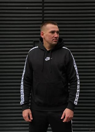 Чоловічий спортивний костюм nike essential hooded tracksuit dm6838-010