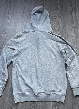 Hoodie adidas big logo orange 3
