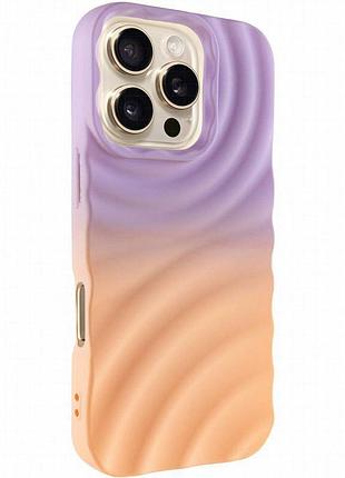 Чехол tpu colorwave для apple iphone 16 pro max (6.9") dasheen / peach